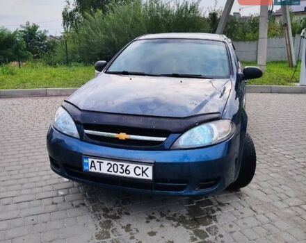 Синий Шевроле Лачетти, объемом двигателя 1.6 л и пробегом 184 тыс. км за 3600 $, фото 1 на Automoto.ua
