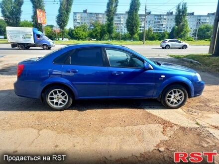 Синій Шевроле Лачетті, об'ємом двигуна 1.8 л та пробігом 290 тис. км за 4500 $, фото 1 на Automoto.ua