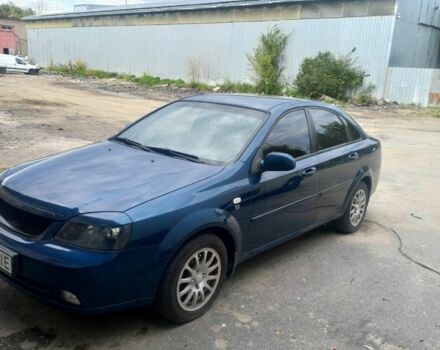 Синий Шевроле Лачетти, объемом двигателя 1.8 л и пробегом 241 тыс. км за 5000 $, фото 1 на Automoto.ua