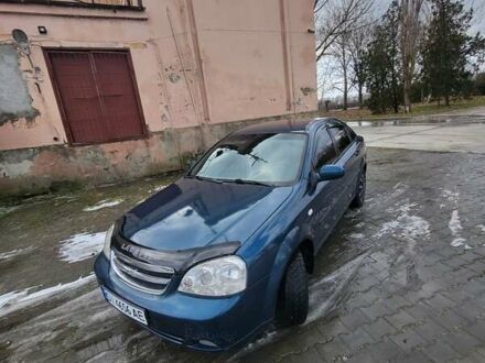 Синій Шевроле Лачетті, об'ємом двигуна 2 л та пробігом 222 тис. км за 3800 $, фото 1 на Automoto.ua