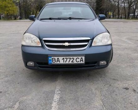 Синий Шевроле Лачетти, объемом двигателя 1.8 л и пробегом 211 тыс. км за 4400 $, фото 1 на Automoto.ua
