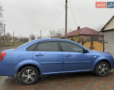 Синий Шевроле Лачетти, объемом двигателя 1.6 л и пробегом 196 тыс. км за 3500 $, фото 1 на Automoto.ua