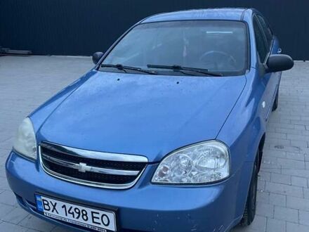 Синий Шевроле Лачетти, объемом двигателя 1.6 л и пробегом 198 тыс. км за 3300 $, фото 1 на Automoto.ua