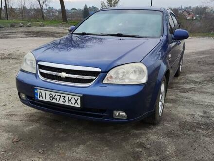 Синій Шевроле Лачетті, об'ємом двигуна 1.8 л та пробігом 218 тис. км за 4850 $, фото 1 на Automoto.ua