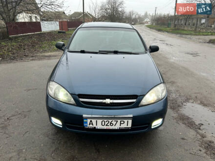 Синий Шевроле Лачетти, объемом двигателя 1.6 л и пробегом 230 тыс. км за 4300 $, фото 1 на Automoto.ua