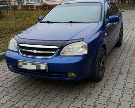 Синий Шевроле Лачетти, объемом двигателя 1.6 л и пробегом 306 тыс. км за 3900 $, фото 1 на Automoto.ua