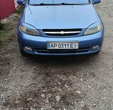 Синий Шевроле Лачетти, объемом двигателя 1.8 л и пробегом 242 тыс. км за 4300 $, фото 1 на Automoto.ua