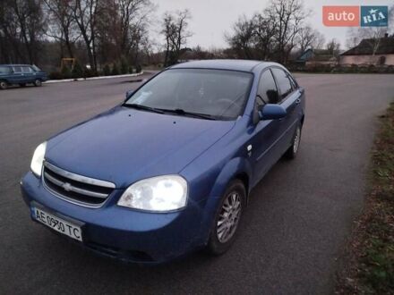 Синий Шевроле Лачетти, объемом двигателя 1.8 л и пробегом 260 тыс. км за 4500 $, фото 1 на Automoto.ua