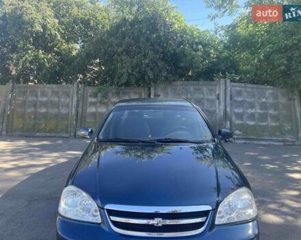 Синий Шевроле Лачетти, объемом двигателя 1.8 л и пробегом 125 тыс. км за 4300 $, фото 1 на Automoto.ua