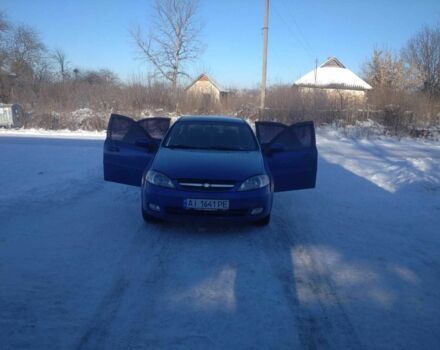 Синий Шевроле Лачетти, объемом двигателя 1.6 л и пробегом 314 тыс. км за 3750 $, фото 1 на Automoto.ua