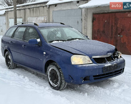 Синий Шевроле Лачетти, объемом двигателя 1.6 л и пробегом 170 тыс. км за 1950 $, фото 1 на Automoto.ua