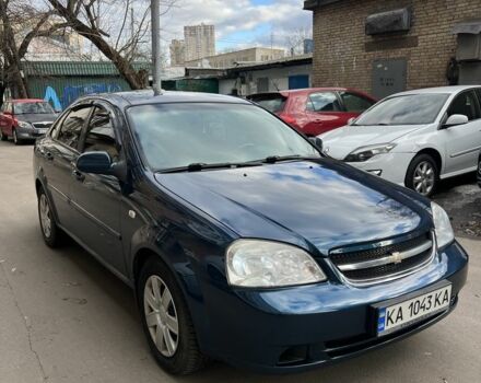 Синий Шевроле Лачетти, объемом двигателя 1.8 л и пробегом 2 тыс. км за 4200 $, фото 1 на Automoto.ua