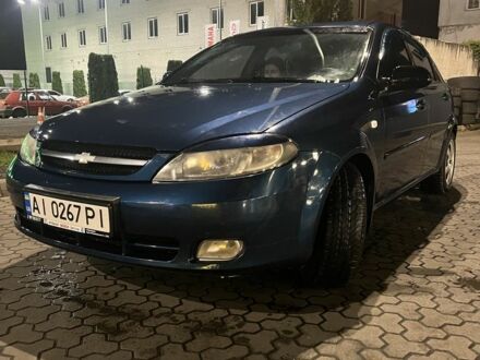 Синий Шевроле Лачетти, объемом двигателя 1.6 л и пробегом 270 тыс. км за 3300 $, фото 1 на Automoto.ua