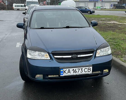 Синий Шевроле Лачетти, объемом двигателя 1.8 л и пробегом 267 тыс. км за 5700 $, фото 1 на Automoto.ua