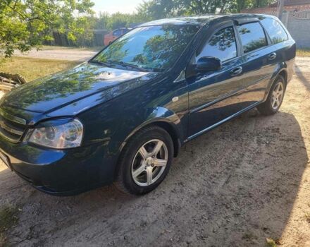 Синий Шевроле Лачетти, объемом двигателя 1.8 л и пробегом 228 тыс. км за 5500 $, фото 1 на Automoto.ua