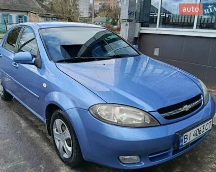 Синий Шевроле Лачетти, объемом двигателя 1.8 л и пробегом 107 тыс. км за 3850 $, фото 1 на Automoto.ua
