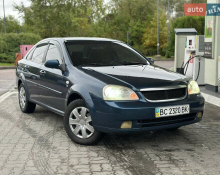 Синий Шевроле Лачетти, объемом двигателя 1.8 л и пробегом 234 тыс. км за 4350 $, фото 1 на Automoto.ua