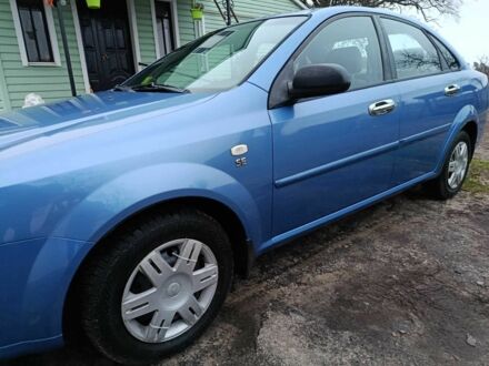Синий Шевроле Лачетти, объемом двигателя 1.6 л и пробегом 96 тыс. км за 5450 $, фото 1 на Automoto.ua
