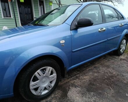 Синий Шевроле Лачетти, объемом двигателя 1.6 л и пробегом 96 тыс. км за 5450 $, фото 1 на Automoto.ua