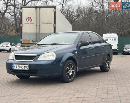 Синий Шевроле Лачетти, объемом двигателя 1.6 л и пробегом 260 тыс. км за 3700 $, фото 1 на Automoto.ua