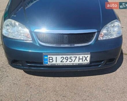 Синий Шевроле Лачетти, объемом двигателя 1.6 л и пробегом 160 тыс. км за 5000 $, фото 1 на Automoto.ua