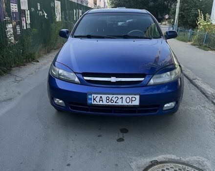 Синий Шевроле Лачетти, объемом двигателя 1.8 л и пробегом 315 тыс. км за 3999 $, фото 1 на Automoto.ua