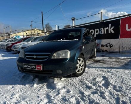 Синий Шевроле Лачетти, объемом двигателя 1.8 л и пробегом 214 тыс. км за 4890 $, фото 1 на Automoto.ua