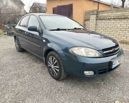 Синий Шевроле Лачетти, объемом двигателя 1.8 л и пробегом 176 тыс. км за 4950 $, фото 1 на Automoto.ua