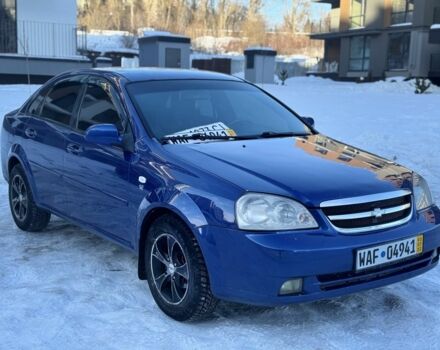 Синий Шевроле Лачетти, объемом двигателя 1.6 л и пробегом 306 тыс. км за 3999 $, фото 1 на Automoto.ua