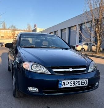 Синий Шевроле Лачетти, объемом двигателя 1.6 л и пробегом 186 тыс. км за 4400 $, фото 1 на Automoto.ua