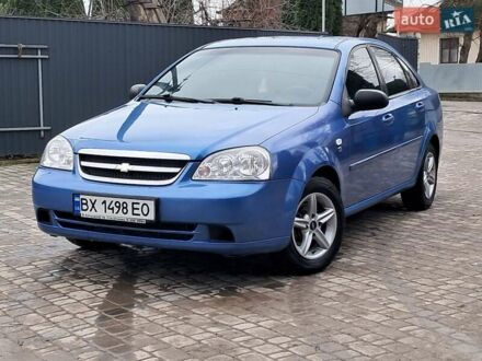 Синий Шевроле Лачетти, объемом двигателя 1.6 л и пробегом 199 тыс. км за 3849 $, фото 1 на Automoto.ua