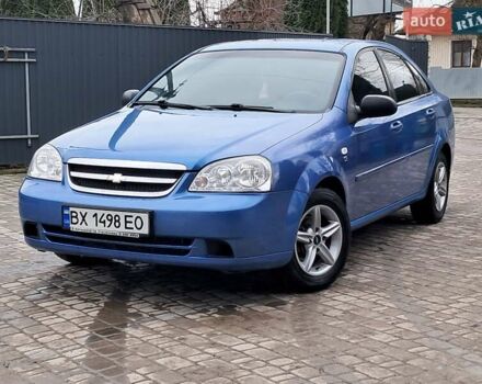 Синий Шевроле Лачетти, объемом двигателя 1.6 л и пробегом 199 тыс. км за 3849 $, фото 1 на Automoto.ua