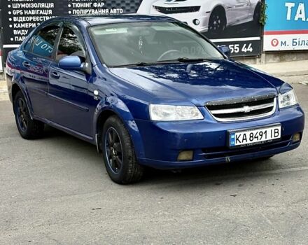 Синий Шевроле Лачетти, объемом двигателя 1.8 л и пробегом 310 тыс. км за 3800 $, фото 1 на Automoto.ua