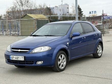 Синий Шевроле Лачетти, объемом двигателя 1.8 л и пробегом 85 тыс. км за 5500 $, фото 1 на Automoto.ua