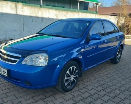 Синий Шевроле Лачетти, объемом двигателя 1.6 л и пробегом 187 тыс. км за 5250 $, фото 1 на Automoto.ua