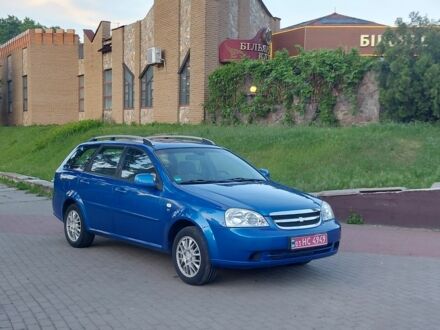 Синий Шевроле Лачетти, объемом двигателя 0 л и пробегом 121 тыс. км за 5900 $, фото 1 на Automoto.ua