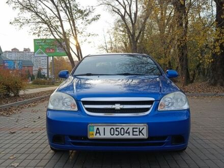 Синий Шевроле Лачетти, объемом двигателя 1.6 л и пробегом 106 тыс. км за 5150 $, фото 1 на Automoto.ua