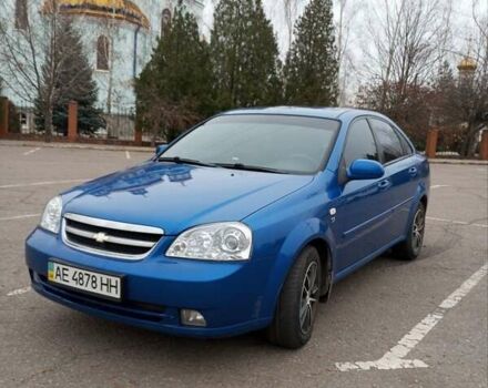 Синий Шевроле Лачетти, объемом двигателя 1.8 л и пробегом 220 тыс. км за 5700 $, фото 1 на Automoto.ua