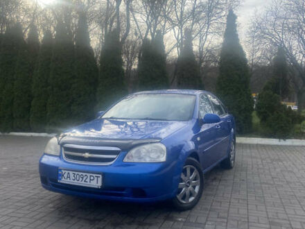 Синий Шевроле Лачетти, объемом двигателя 1.8 л и пробегом 193 тыс. км за 4700 $, фото 1 на Automoto.ua