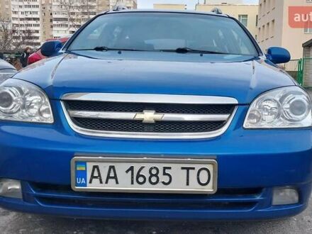 Синий Шевроле Лачетти, объемом двигателя 1.8 л и пробегом 221 тыс. км за 5400 $, фото 1 на Automoto.ua