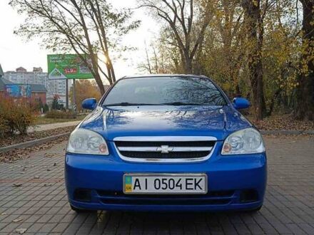 Синий Шевроле Лачетти, объемом двигателя 1.6 л и пробегом 106 тыс. км за 5476 $, фото 1 на Automoto.ua