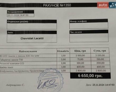 Зелений Шевроле Лачетті, об'ємом двигуна 1.6 л та пробігом 254 тис. км за 3800 $, фото 19 на Automoto.ua