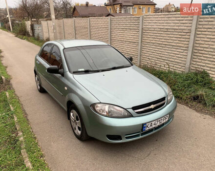 Зеленый Шевроле Лачетти, объемом двигателя 1.6 л и пробегом 270 тыс. км за 3650 $, фото 1 на Automoto.ua
