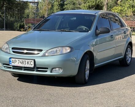 Зеленый Шевроле Лачетти, объемом двигателя 1.6 л и пробегом 248 тыс. км за 3550 $, фото 2 на Automoto.ua