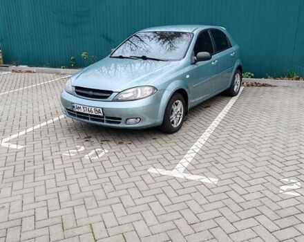 Зеленый Шевроле Лачетти, объемом двигателя 1.6 л и пробегом 277 тыс. км за 3750 $, фото 1 на Automoto.ua