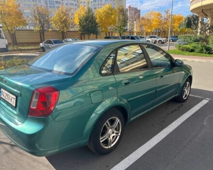 Зеленый Шевроле Лачетти, объемом двигателя 1.8 л и пробегом 256 тыс. км за 3500 $, фото 1 на Automoto.ua