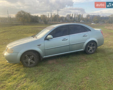 Зеленый Шевроле Лачетти, объемом двигателя 1.6 л и пробегом 230 тыс. км за 3900 $, фото 4 на Automoto.ua