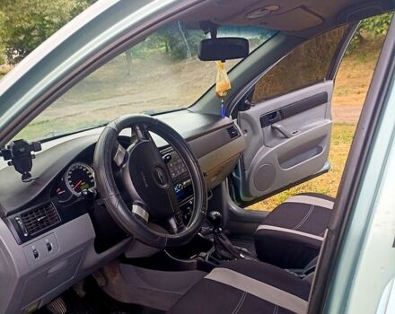 Зеленый Шевроле Лачетти, объемом двигателя 1.6 л и пробегом 265 тыс. км за 3700 $, фото 6 на Automoto.ua