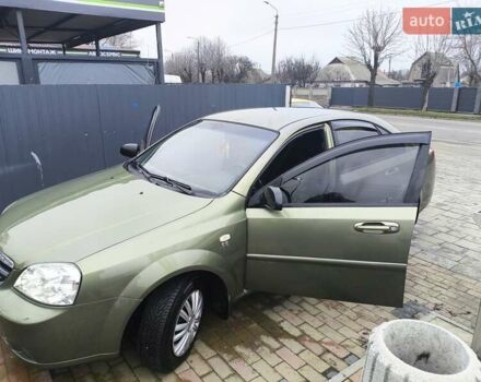 Зеленый Шевроле Лачетти, объемом двигателя 1.6 л и пробегом 259 тыс. км за 4300 $, фото 10 на Automoto.ua