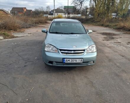 Зеленый Шевроле Лачетти, объемом двигателя 1.8 л и пробегом 298 тыс. км за 2200 $, фото 1 на Automoto.ua